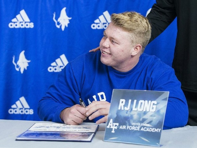 Rogers High's Long inks with Air Force