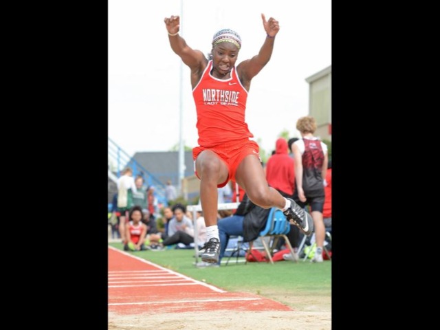 Northside’s Knauls claims three gold medals at McDonald’s Relays