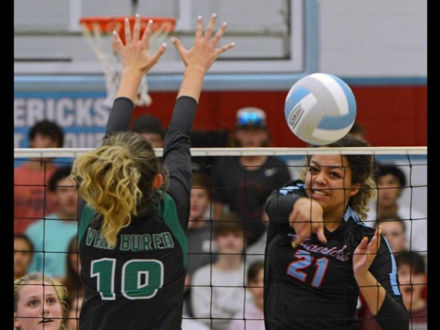 Mavs muscle their way past VB