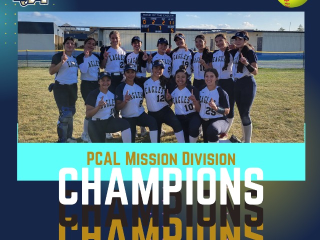 Softball = PCAL Mission Division Champs!