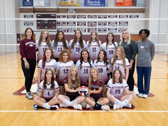 Gettysburg Volleyball- District 3 AAAAA Playoffs Start on Tuesday, October 27th 