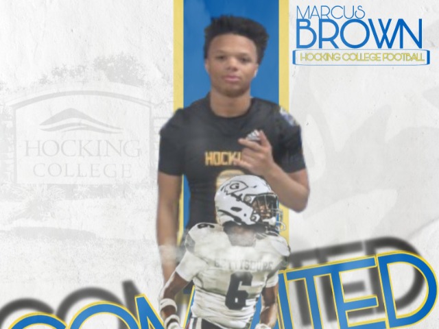 Gettysburg Football- Brown commits to Hocking College