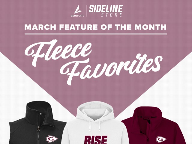  BSN Sideline Feature of the Month—Fleece Favorites