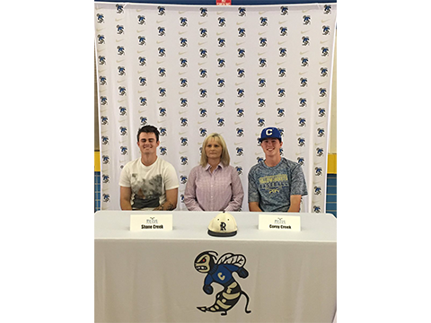 Shane and Corey Creek sign to Rose State