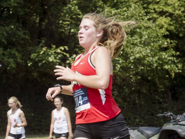 Nichols picks up where she left off in 2016; Vanaman second place at home XC?meet