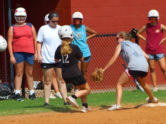 Claremore softball practices fielding, base running as season approaches