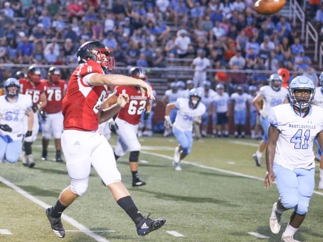 Zebras drop opener to Bruins, 21-14