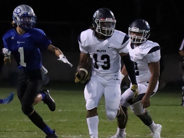 Wolves avoid shutout with late touchdown, lose 42-7