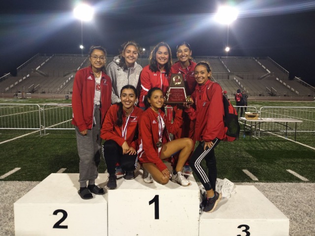 SHS Lady Rattler Track captures 1st place at the PSJA Battling Bear Relays