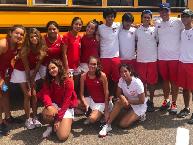 Team Tennis 5-0 in District