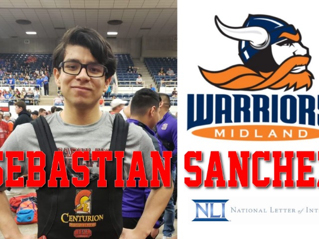SHS Powerlifter Sebastian Sanchez Signs NLI 
