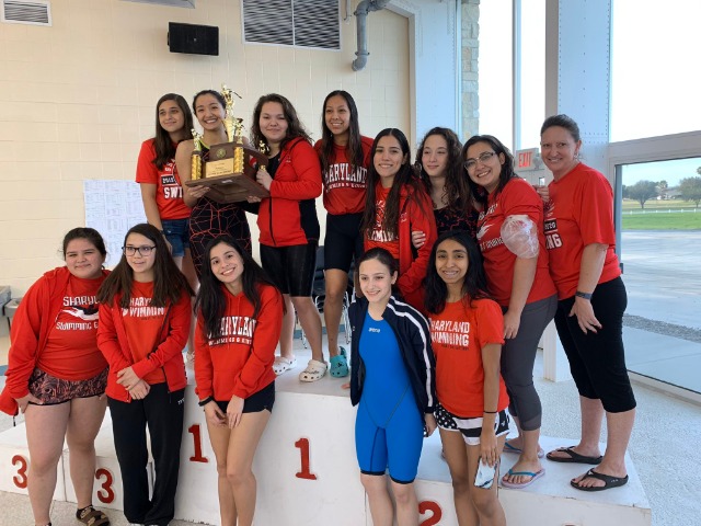 Lady Rattler Swimmers Win District Title
