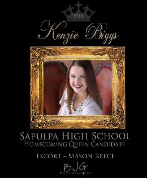 Congratulations Senior Homecoming Queen Candi