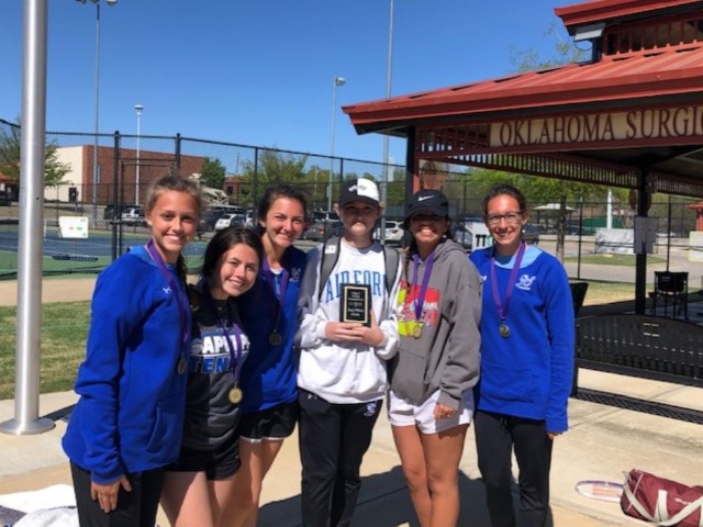 Tennis Team plays Big at Beggs Invitational
