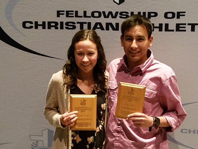 Hanna Belveal and Jordan Tuttle named  FCA Student-Athlete of the Year nominees from Sapulpa