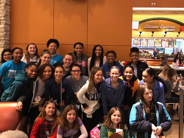 Lady Chieftain Basketball giving back to the Community