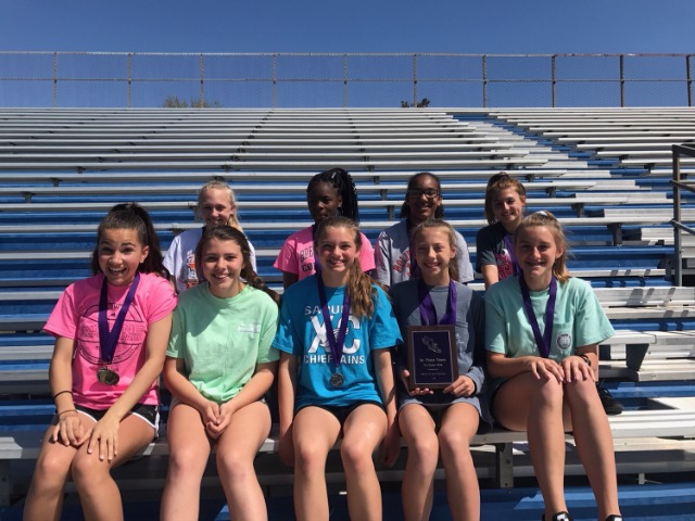 Sapulpa junior high track and field had another great performance yesterday 