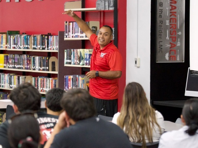 Coach Garza meets parents to kickoff season