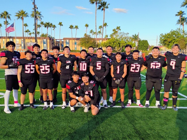 Seniors honored Friday night at Sams versus Flour Bluff