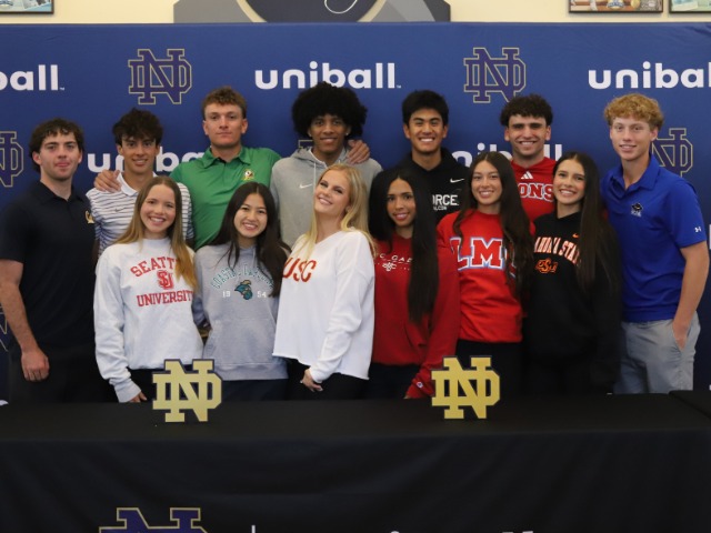 Notre Dame Men's Athletic Programs Win CIF Commissioner's Cup For the First Time in School History