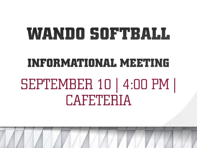 Wando Softball Informational Meeting