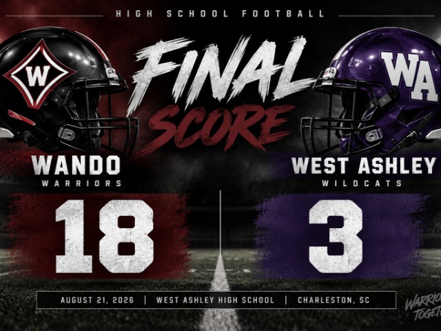 Wando Football Opens Season with 18-3 Win Over West Ashley