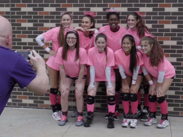 Pink Out big hit night for Lady Tiger Volleyball