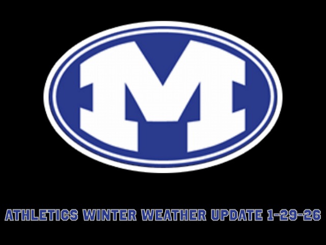 MCS Athletics Winter Weather Update 1-29-26