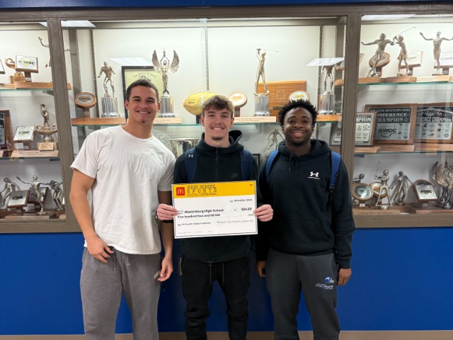 Miamisburg Athletics Thanks McDonald's for Fundraiser Support