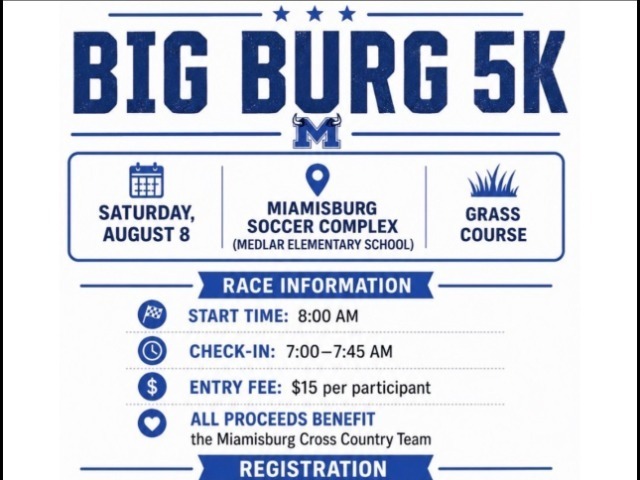 Miamisburg Cross Country Fundraiser