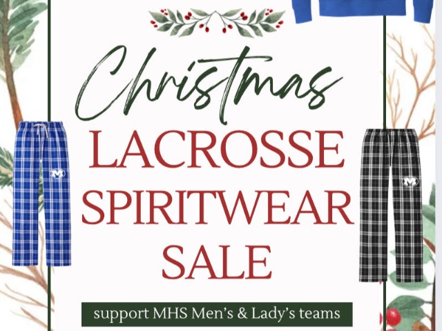 Boys and Girls Lacrosse Christmas Spirit Wear Shop