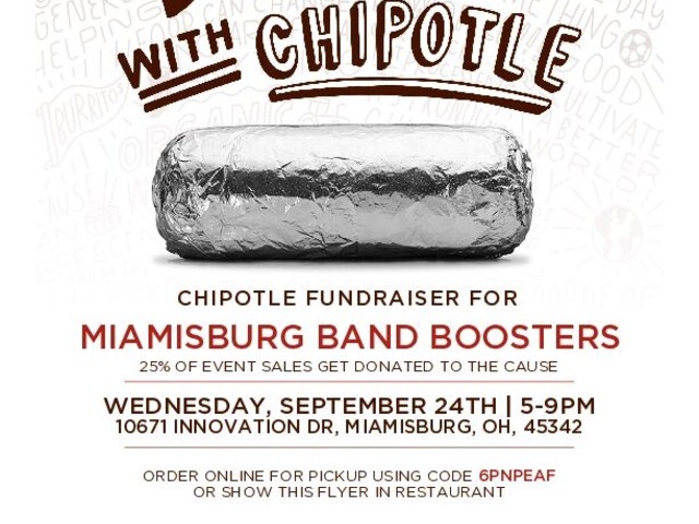 Marching Band Takeover at Chipotle