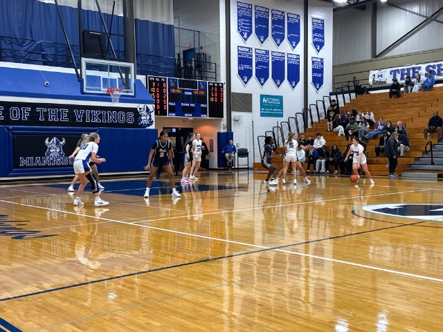 Girls Basketball tough battle at home vs Fairmont