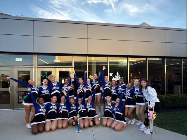 The MHS Competition Cheer Squads are Nationals Bound!