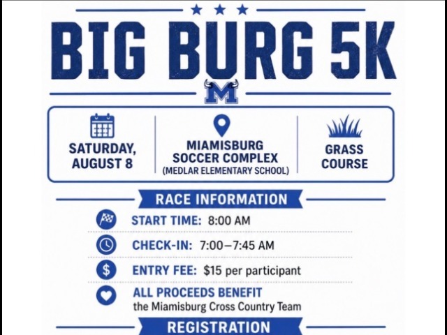 Miamisburg Cross Country Fundraiser