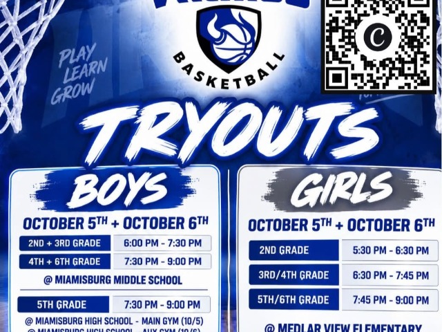 Junior Vikings Basketball Tryouts!