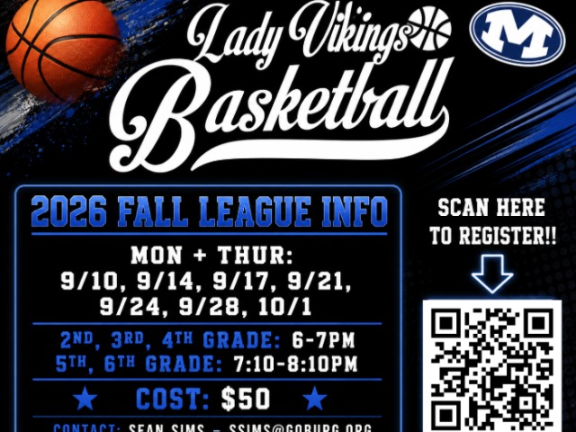 Miamisburg Girls Basketball - 2026 Fall Basketball League