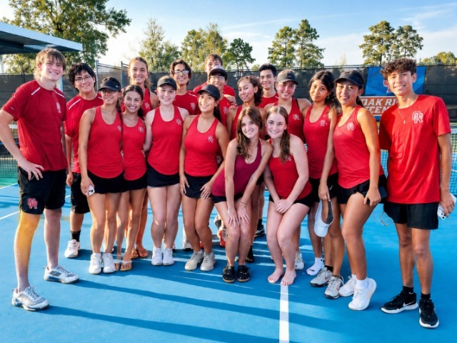 Varsity Tennis Defeats Klein High School
