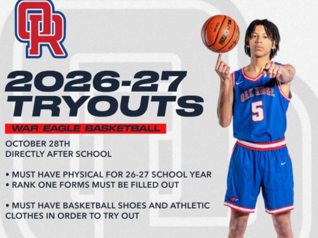 Basketball Tryouts | Oct. 28