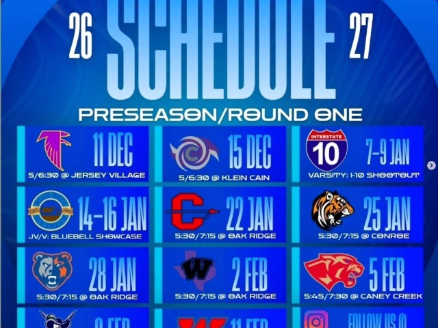 Girls Soccer Preseason Schedule