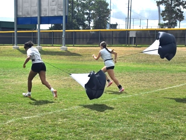 Girls Soccer Working Hard Offseason