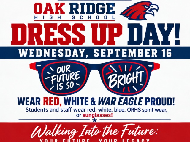 Dress Up Day is Sept 16