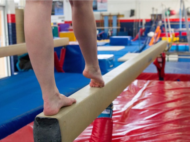 Gymnastics wins Home Meet