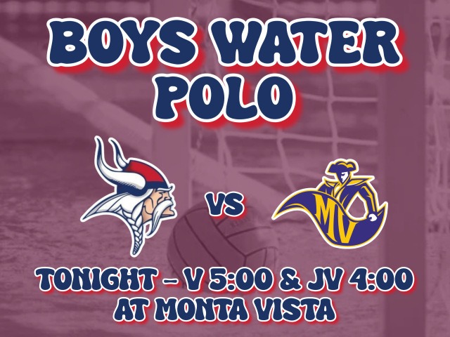 Boys Water Polo at Monta Vista