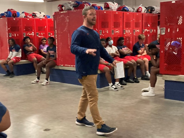 Spring football kicks off for Marion