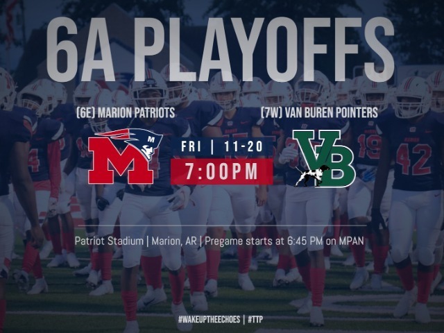 Playoff Football Ticket Info vs Van Buren