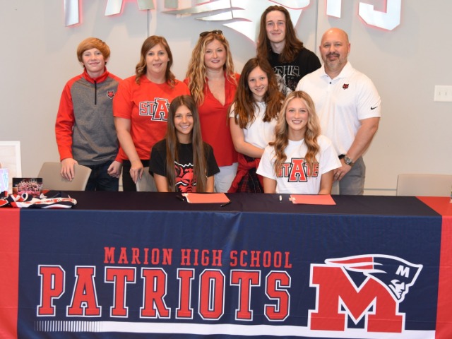 Pair of Marion cheerleaders sign with ASU