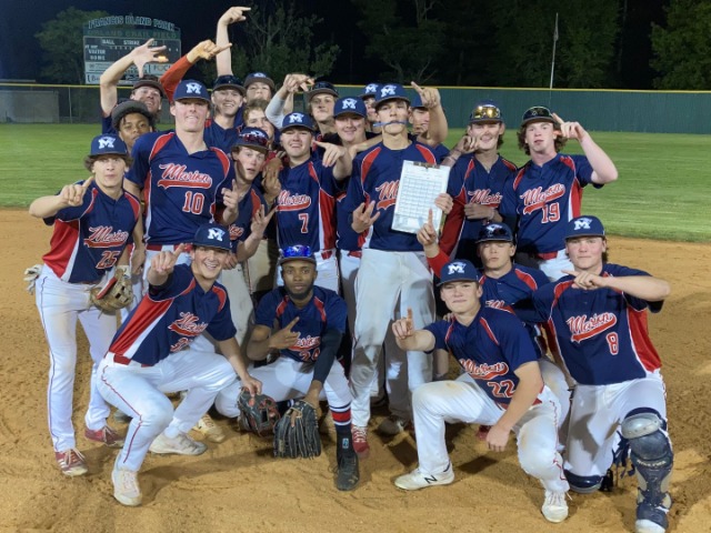 Marion baseball tames Tech, clinches conference title