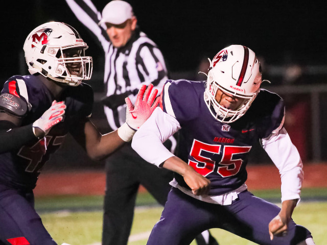 Marion busts Benton, advances to semifinals