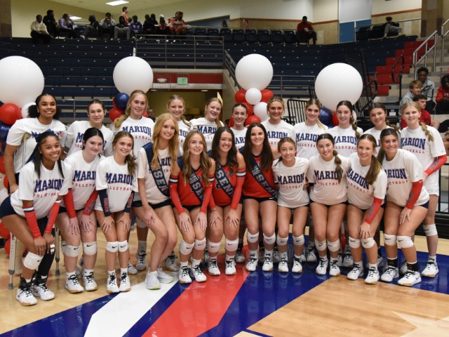Marion honors seniors, clinches state tournament spot